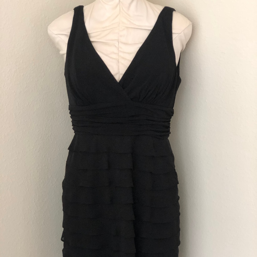 SL Fashions Black Cocktail Dress